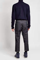 Thumbnail for your product : Oamc Printed Pants with Wool