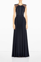 Thumbnail for your product : Catherine Deane Simone Lace Panelled Jersey Gown