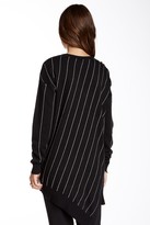 Thumbnail for your product : Vince Camuto Long Sleeve V-Neck Pinstripe Sweater