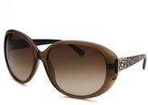Thumbnail for your product : Bebe Women's Daring Round Brown Sunglasses