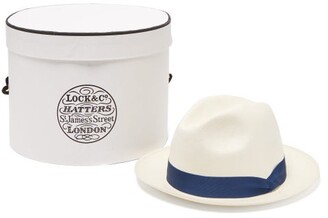Lock & Co Hatters Classic Panama Straw Hat - Beige