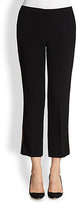 Thumbnail for your product : Sequin-Striped Cropped Straight-Leg Pants