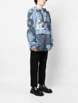 Thumbnail for your product : Children of the Discordance Tie-Dye Print Hooded Jacket