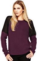 Thumbnail for your product : Love Label Chiffon Shoulder Jumper