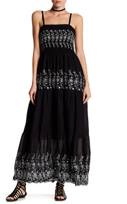Romeo & Juliet Couture ROMEO &JULIET COUTURE Smocked Maxi Sequin Dress