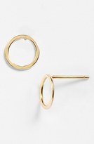 Thumbnail for your product : Melissa Joy Manning Circle Stud Earrings