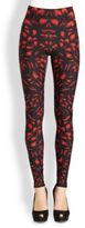 Thumbnail for your product : Alexander McQueen Floral Leggings