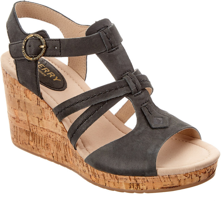 sperry wedge sandals