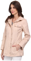 Thumbnail for your product : Jessica Simpson Cotton Canvas Anorak with Crochet Detail