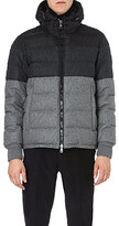 Thumbnail for your product : Moncler Harvey colourblocked quilted jacket