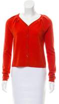 Thumbnail for your product : Robert Rodriguez Cashmere Cropped Cardigan