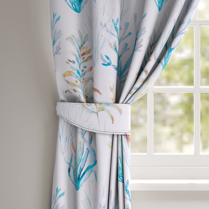 Dunelm Coral Reef Made to Measure Tieback Coral Reef Cobalt ShopStyle