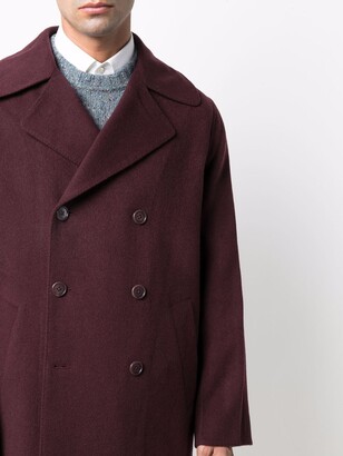 Paul Smith Double-Breasted Wool Coat