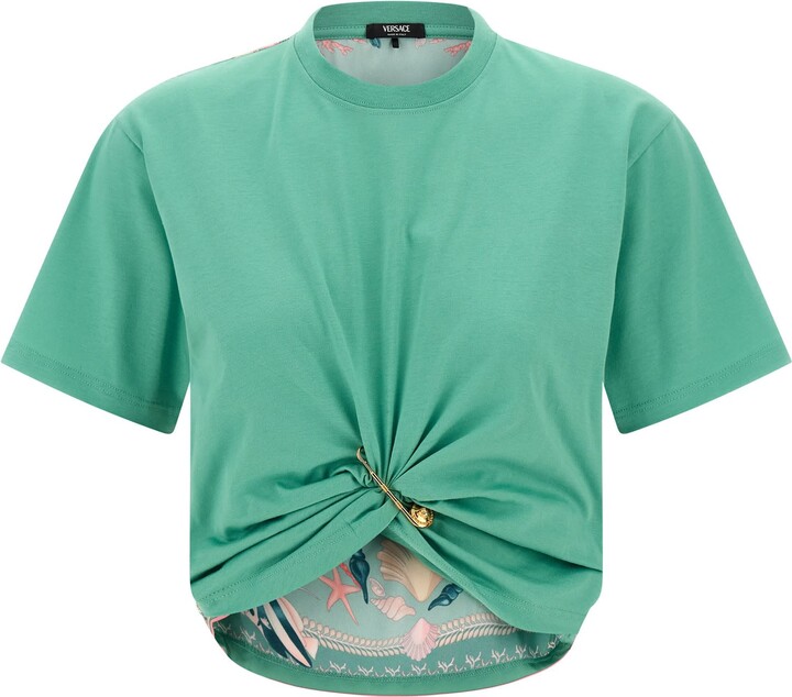 Versace 'underwater Barocco' T-shirt