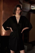Thumbnail for your product : Velvet by Graham & Spencer Zoey Satin Viscose Knot Front Dress