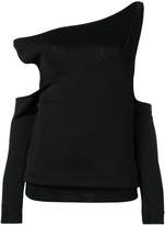 Thumbnail for your product : Balmain off the shoulder cut out top