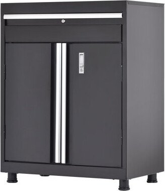 Sandusky Black 20 Gauge Steel Garage Storage System