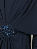 Thumbnail for your product : Tadashi Shoji Embellished-Waist Pleated Gown