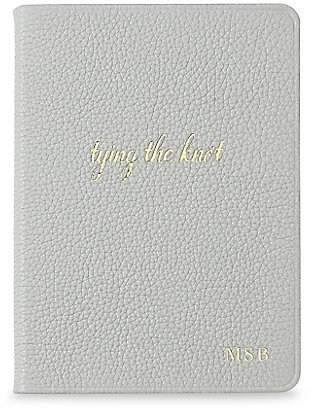 Graphic Image Personalized Tying The Knot Medium Journal