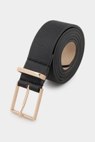 Thumbnail for your product : francesca's Joy Square Buckle Belt - Black