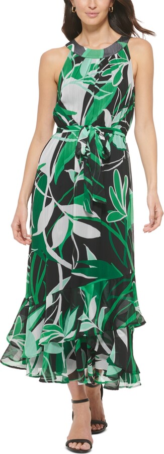 Calvin Klein Women's Green Dresses | ShopStyle