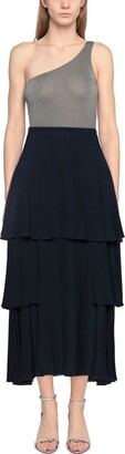 Stella McCartney 6-8 Women Dark blue Long skirt Silk