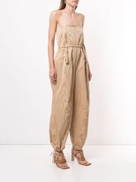 Thumbnail for your product : Dion Lee Balloon strapless jumpsuit