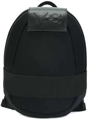 Y-3 logo patch backpack