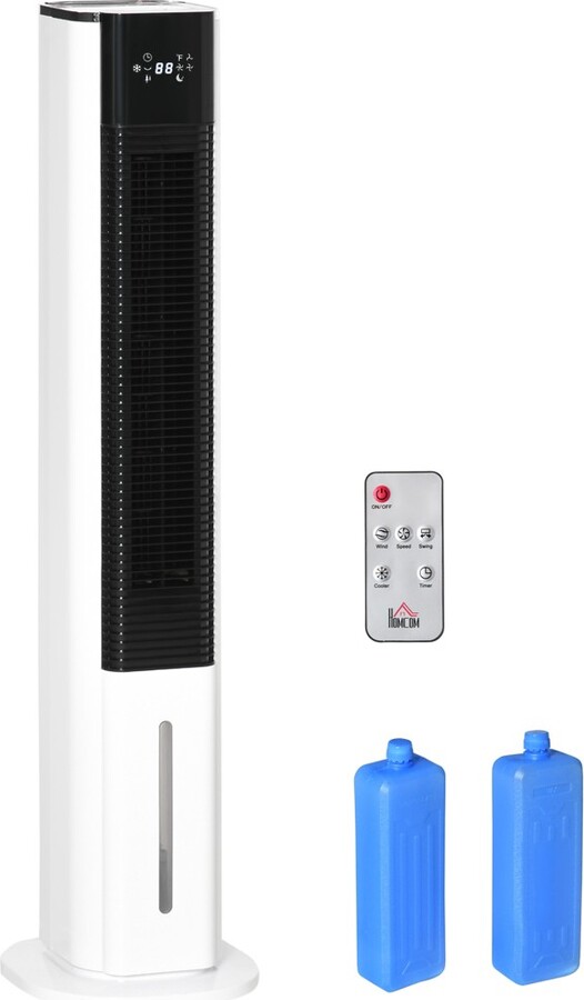 Portable Evaporative Air Cooler, 3In1 Ice Cooling Fan Humidifier Air Conditioner with