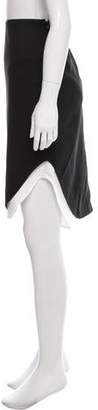 Rag & Bone Layered Knee-Length Skirt