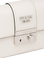 Thumbnail for your product : Prada Logo-Plaque Shoulder Bag