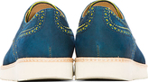Thumbnail for your product : Paul Smith Blue & Yellow Nubuck Mcroy Brogues