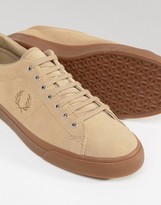 Thumbnail for your product : Fred Perry Underspin Suede Sneakers