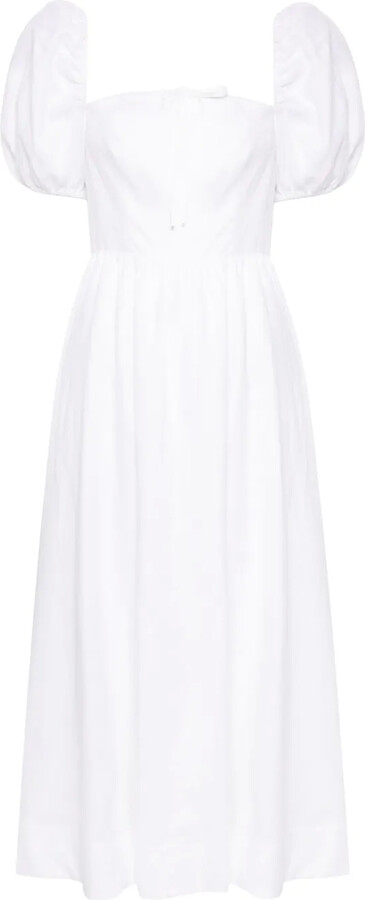 Reformation Marella linen midi dress