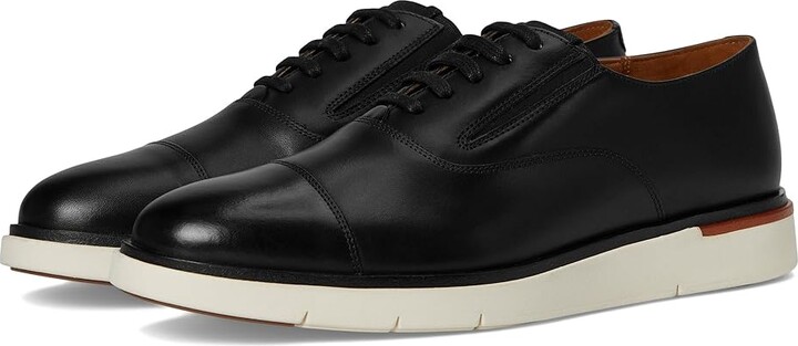 Allen Edmonds Carson Slip-On Oxford Men's Lace-up Boots Black Leather : 9 D (M), Leather/Rubber