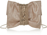 Thumbnail for your product : Jimmy Choo Chandra glittered suede shoulder bag