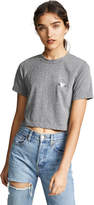 Thumbnail for your product : Rodarte Rodarte Rohearte Embroidery Cropped Tee