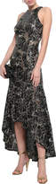 Thumbnail for your product : Halston Embellished Metallic Embroidered Tulle Gown