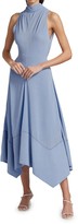 Thumbnail for your product : Proenza Schouler Silk Crepe Georgette Handkerchief Midi Dress