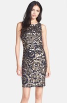 Thumbnail for your product : Pisarro Nights Sequin Sheath Dress