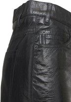 Thumbnail for your product : Balenciaga V Waist Patent Leather Mini Skirt