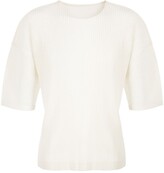 Thumbnail for your product : Homme Plissé Issey Miyake mesh half-sleeve T-shirt
