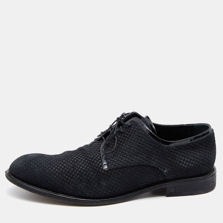 ins】Louis Vuitton men's leather shoes ACE dress to attend the standard LV  leather shoes men's shoes