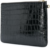 Thumbnail for your product : Saint Laurent Crocodile-Embossed Tablet-Holder Pouch Bag