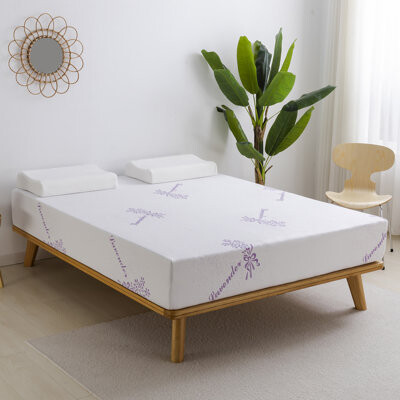 EGOHOME Lavender Medium Memory Foam Mattress