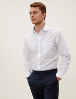 Thumbnail for your product : Marks and Spencer 3 Pack Tailored Fit Long Sleeve Shirts