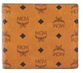 Thumbnail for your product : MCM Small Bi-Fold Canvas & Leather Wallet