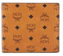 MCM Small Bi-Fold Canvas & Leather Wallet