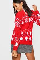 Thumbnail for your product : boohoo Joyeux Christmas Sweater