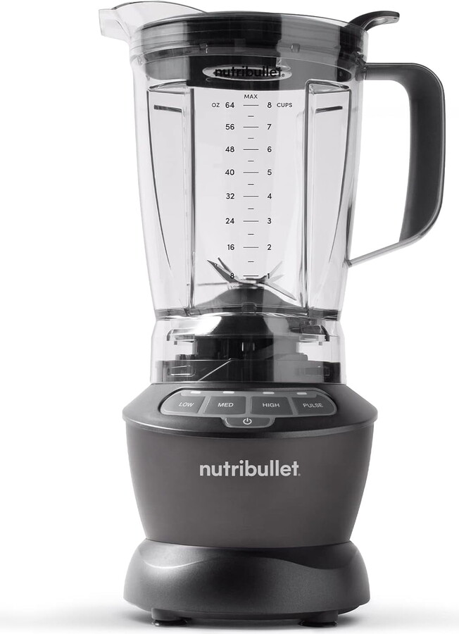 nutribullet Countertop Blender for Shakes, Smoothies, Food Prep, and Frozen Blending, 64 Ounces, 1200 Watt, Dark Gray